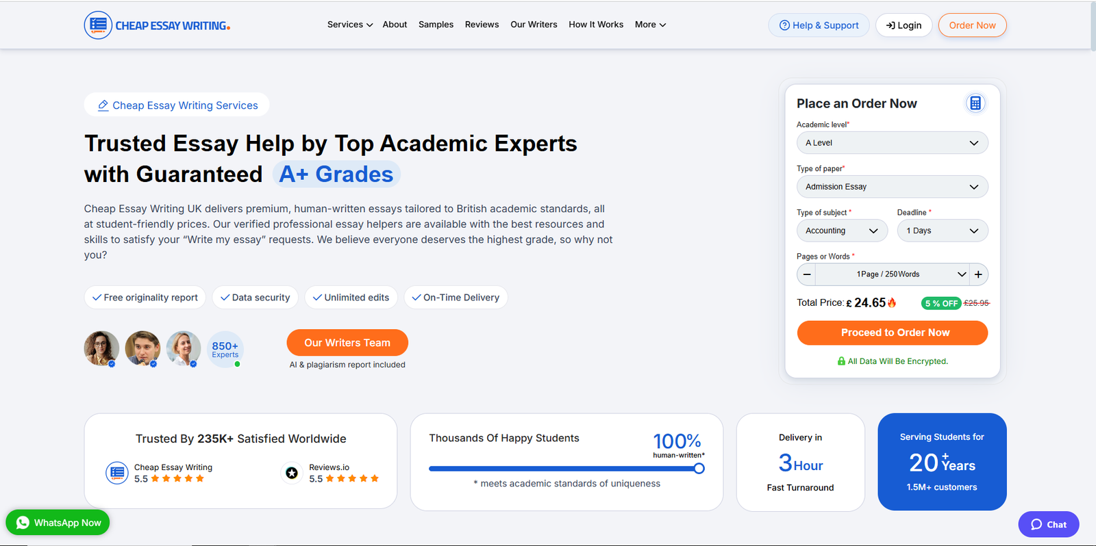 Cheap Essay Writing - Real-Life Examples - How High-Converting Assignment Help Websites Perform - Best Premium WordPress Themes