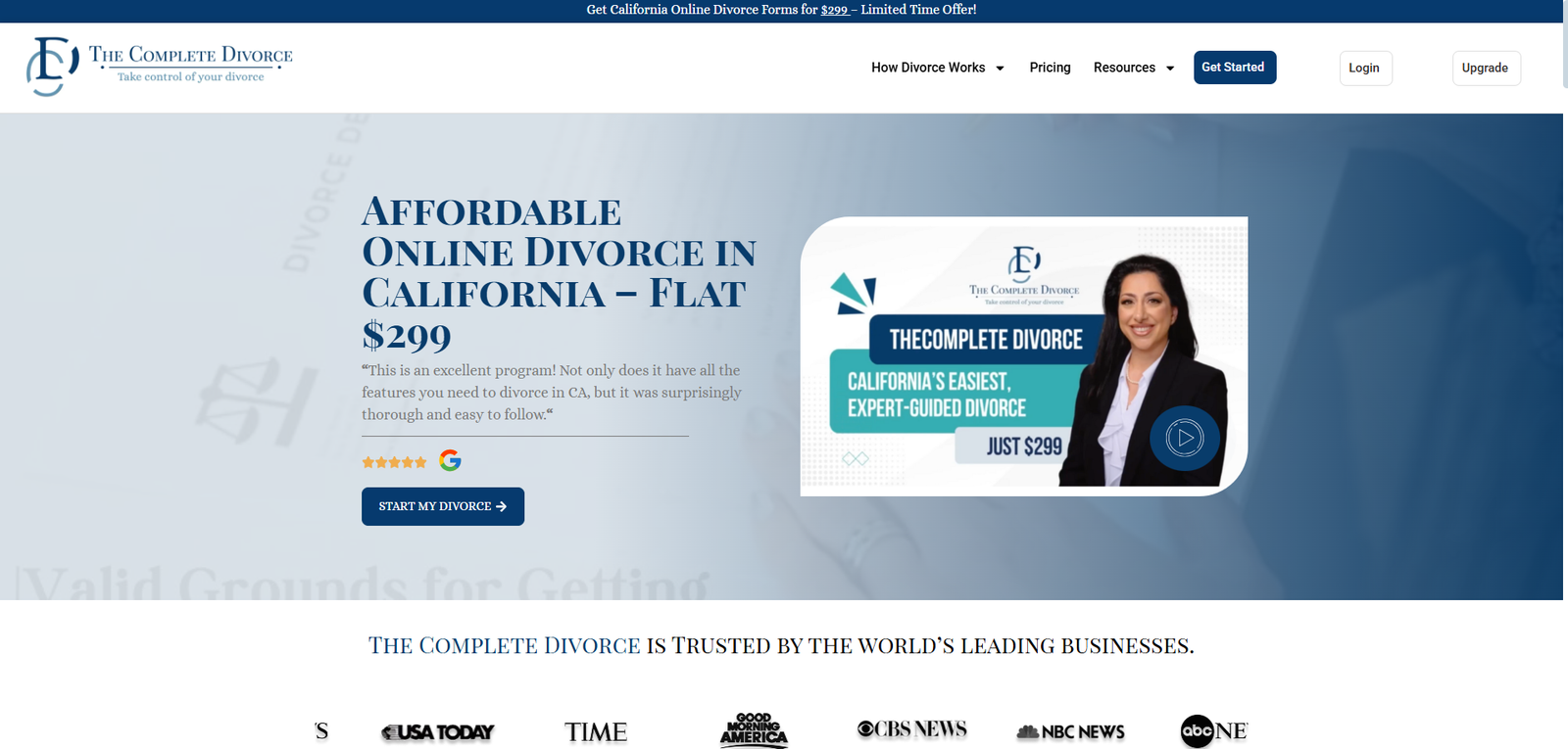 TheCompleteDivorce.com - Top Online Divorce Software Services for Californians